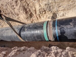 large-flexsleeves-used-for-desalinated-water-pipeline-morocco-north-africa